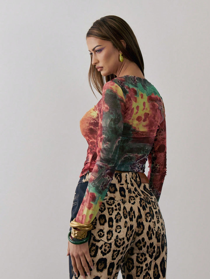 Top SHEIN, mix culori