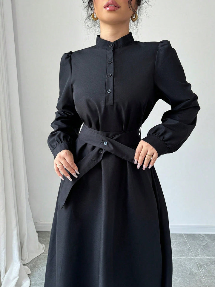 Rochie midi SHEIN, negru