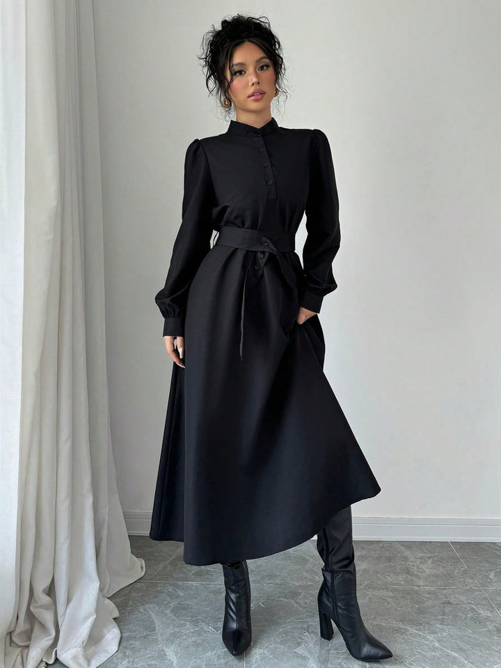 Rochie midi SHEIN, negru