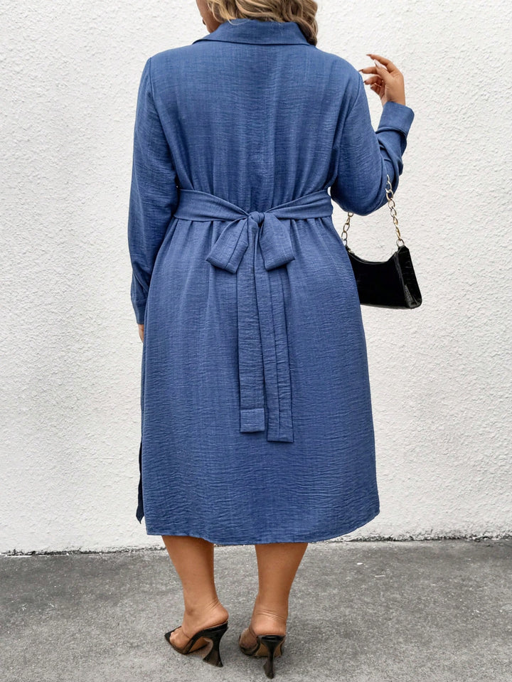 Rochie midi SHEIN, albastru