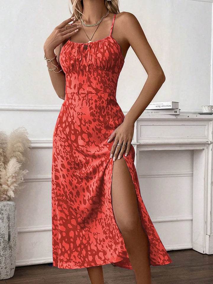 Rochie midi SHEIN, roșu