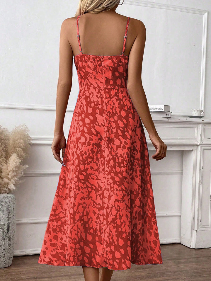 Rochie midi SHEIN, roșu