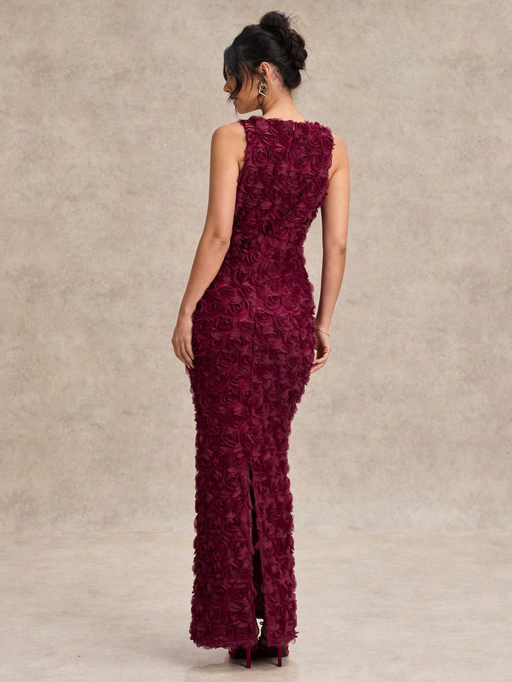 Rochie maxi SHEIN, roșu