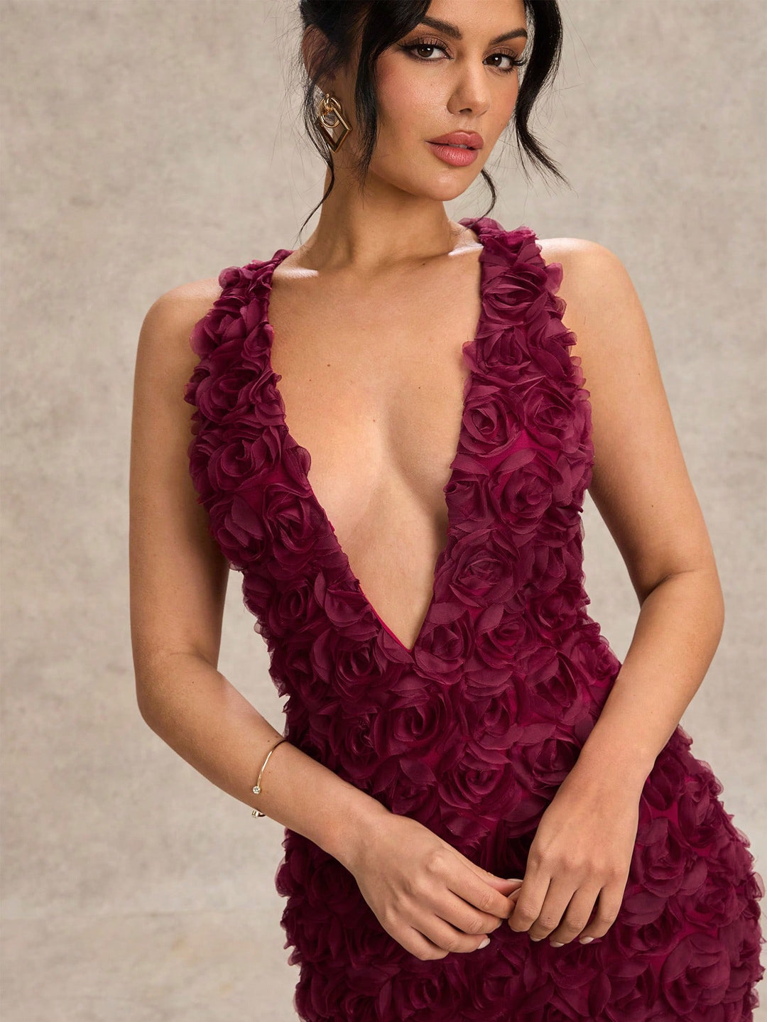 Rochie maxi SHEIN, roșu