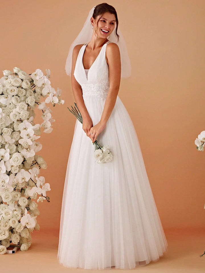 Rochie de mireasă SHEIN, alb