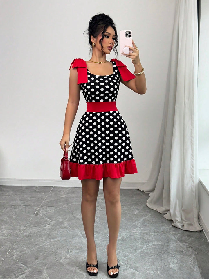 Rochie midi SHEIN, negru