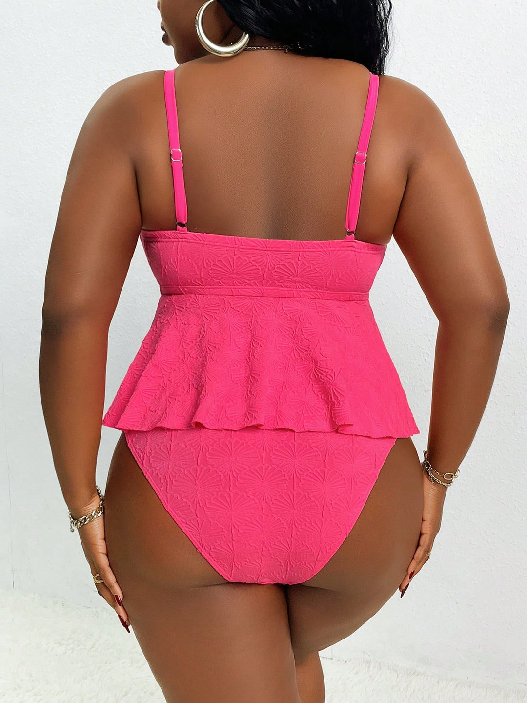 Costum de baie SHEIN, roz