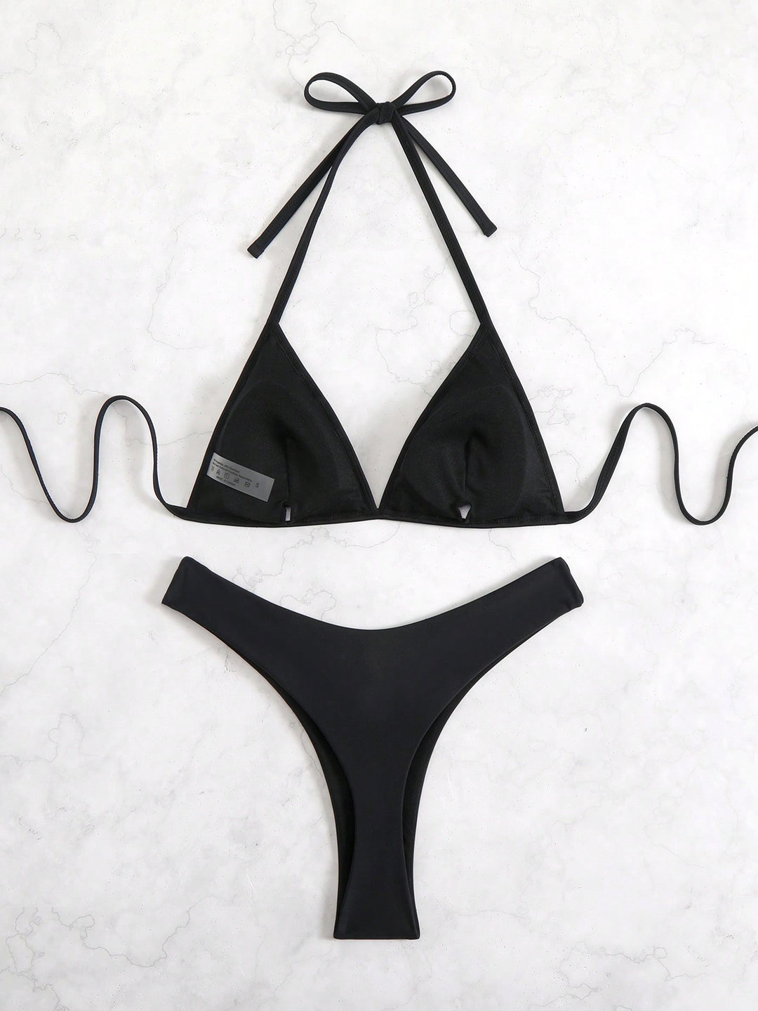 Set bikini SHEIN, negru