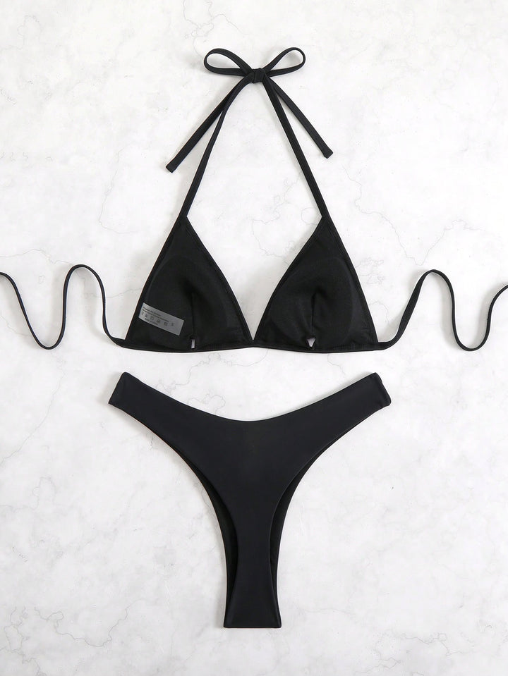 Set bikini SHEIN, negru