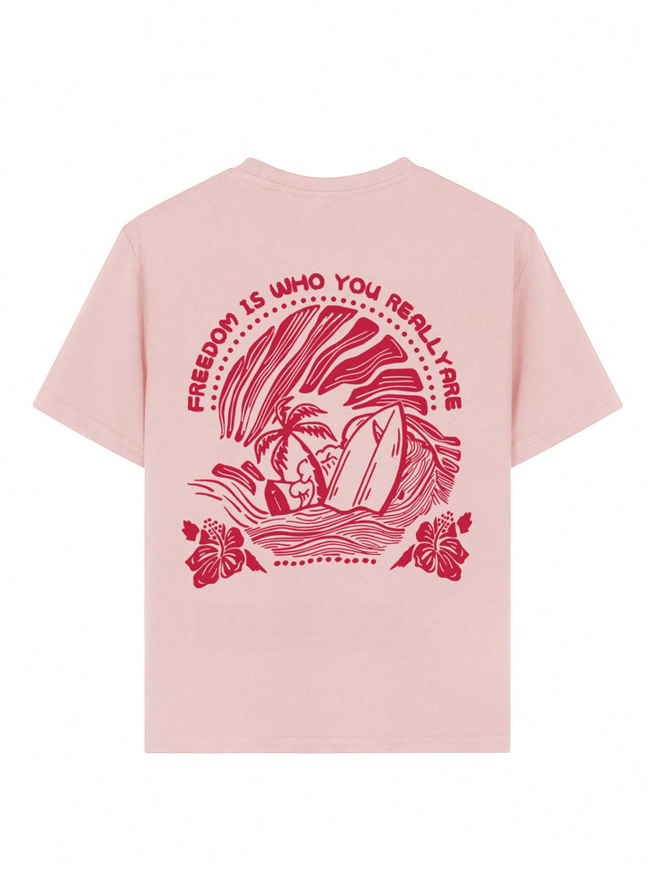 Tricou SHEIN, roz