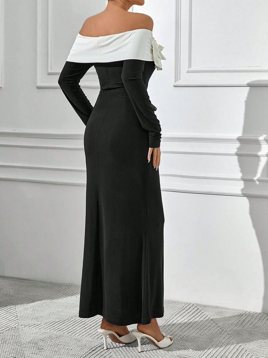 Rochie maxi SHEIN, mix culori