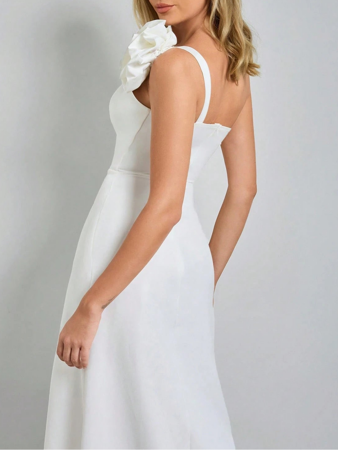 Rochie maxi Shein, alb