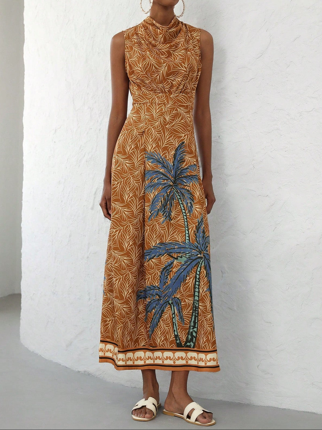 Rochie maxi SHEIN, mix culori