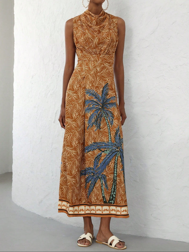 Rochie maxi SHEIN, mix culori