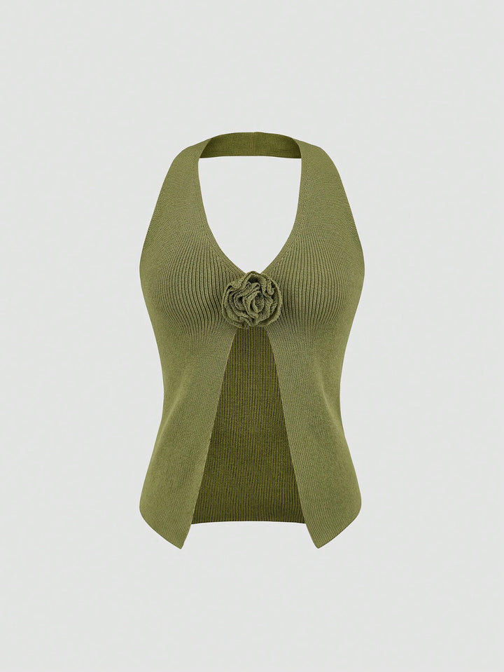 Top SHEIN, verde