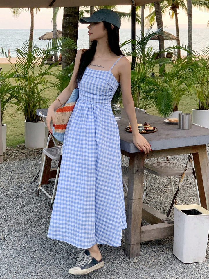 Rochie midi SHEIN, albastru