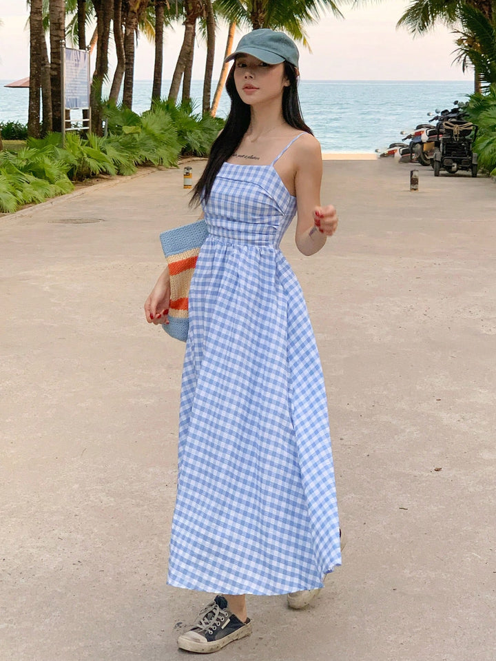 Rochie midi SHEIN, albastru