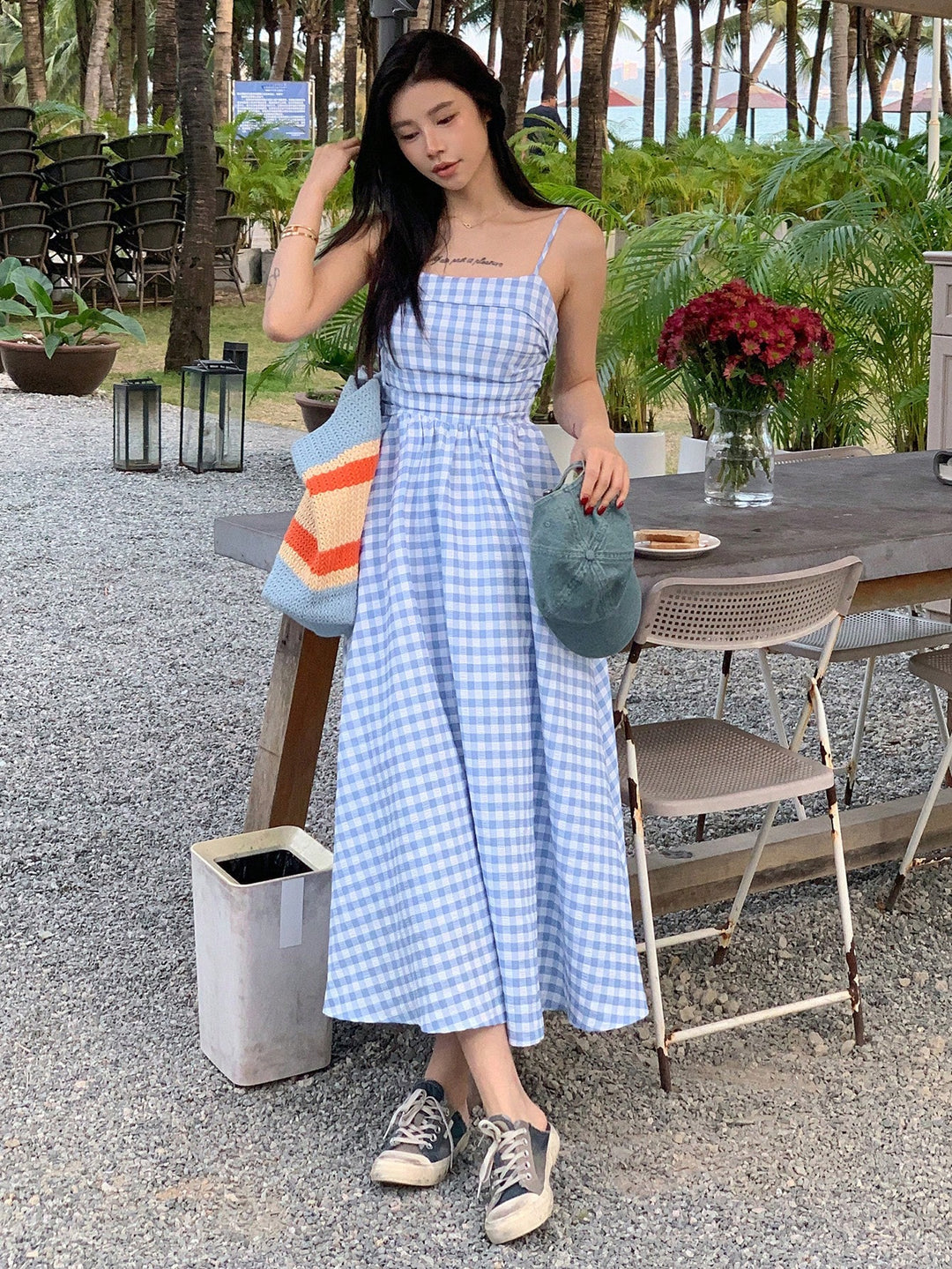 Rochie midi SHEIN, albastru