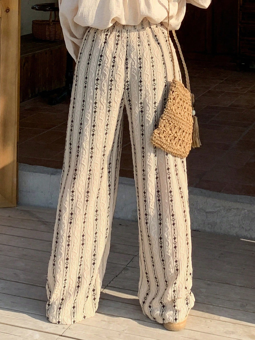 Pantaloni SHEIN, kaki