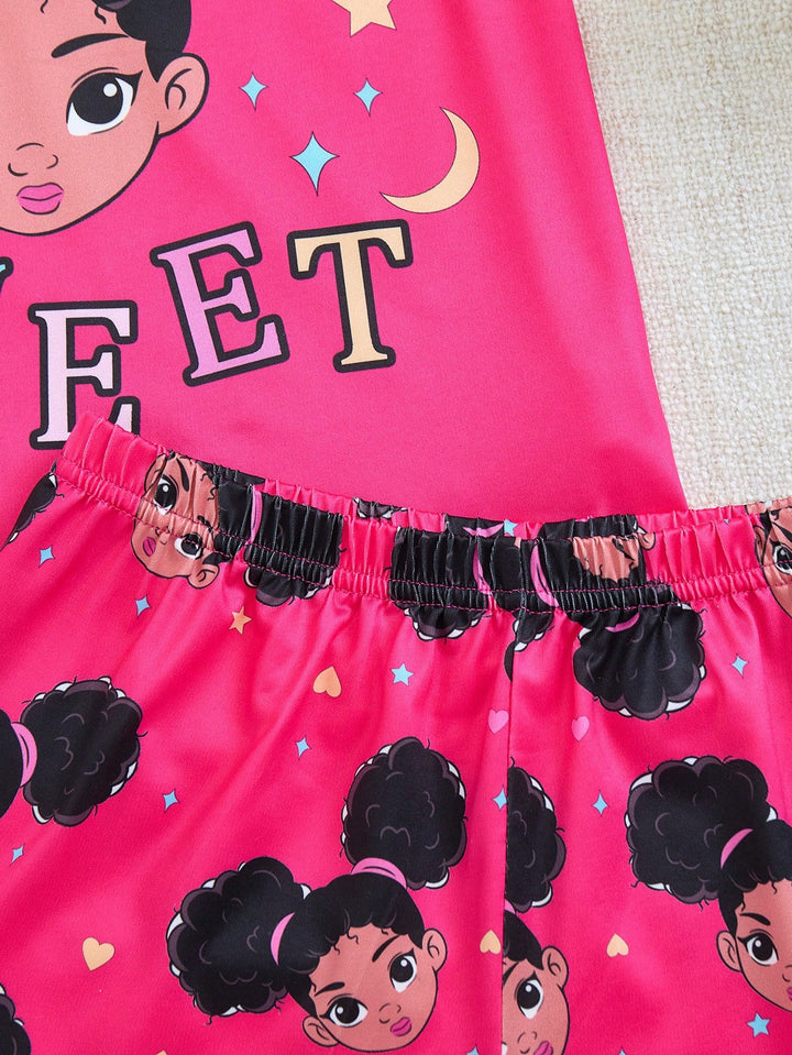 Compleu pijamale SHEIN, roz