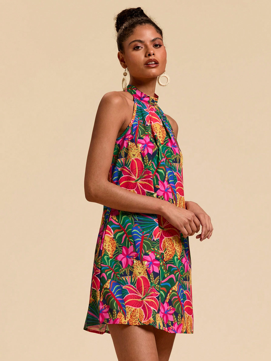 Rochie scurtă SHEIN, mix culori
