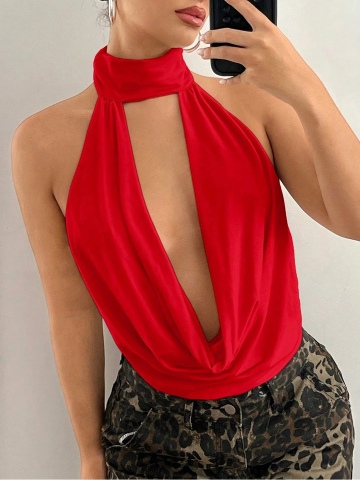 Top Shein, roșu