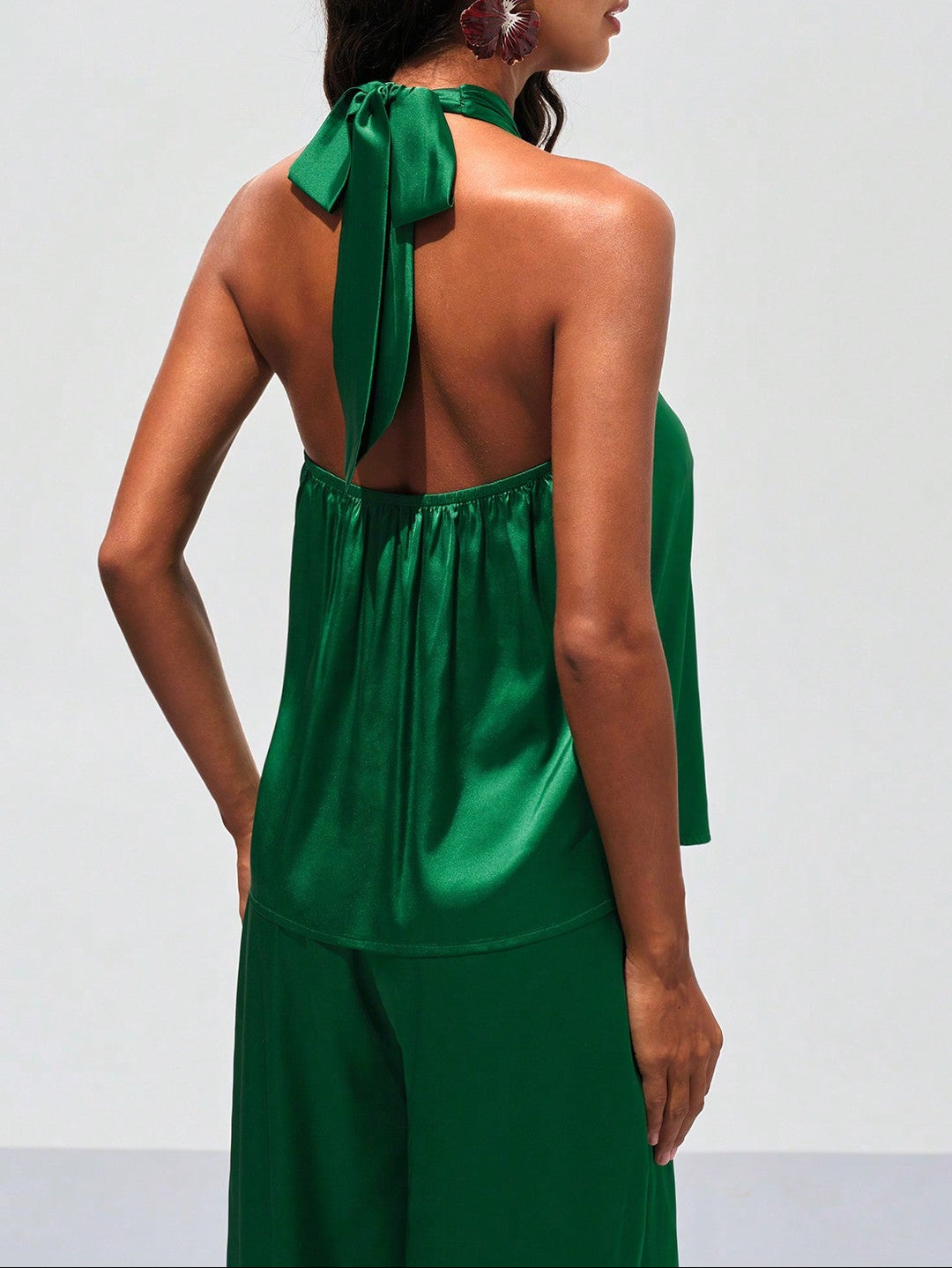 Top SHEIN, verde