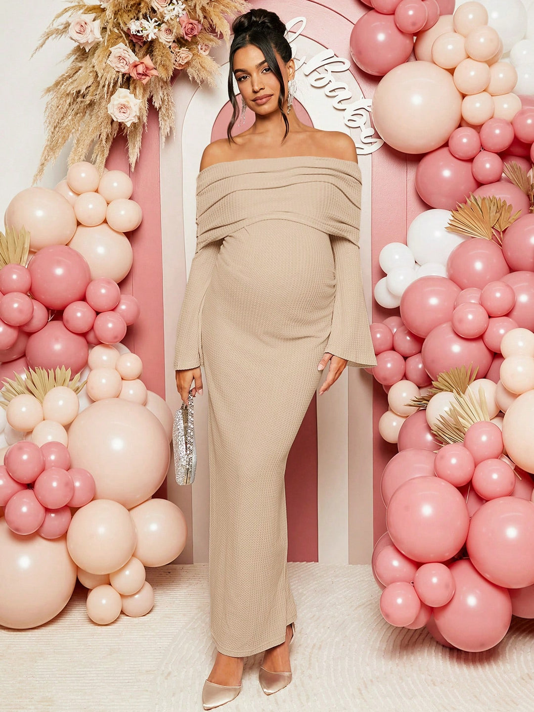 Rochie SHEIN, kaki