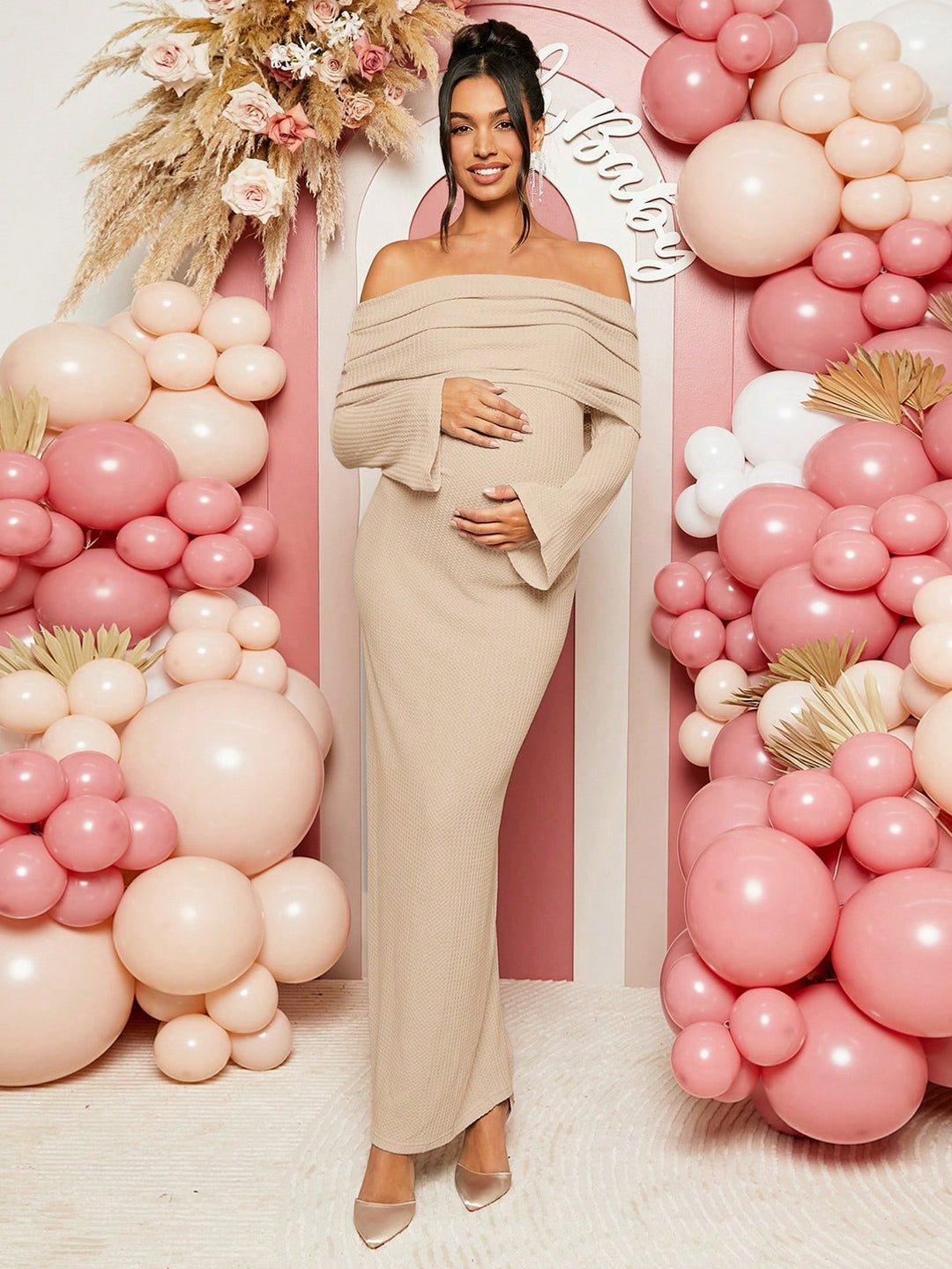 Rochie SHEIN, kaki