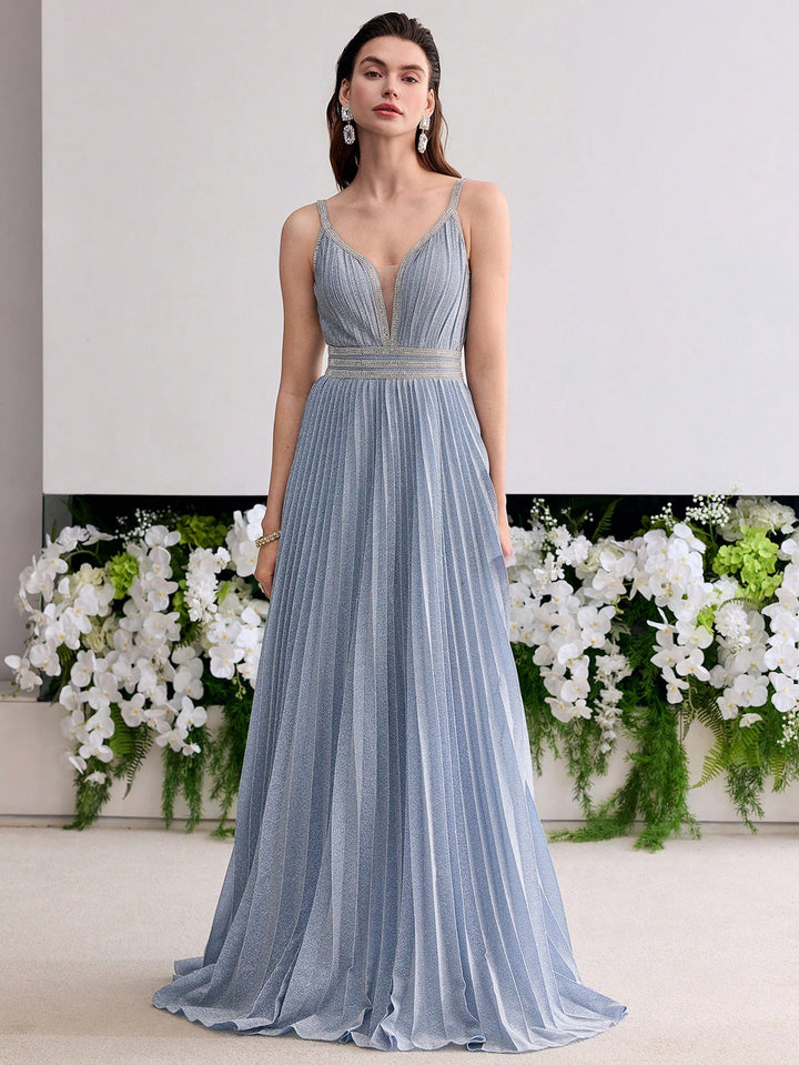 Rochie de ocazie SHEIN, albastru