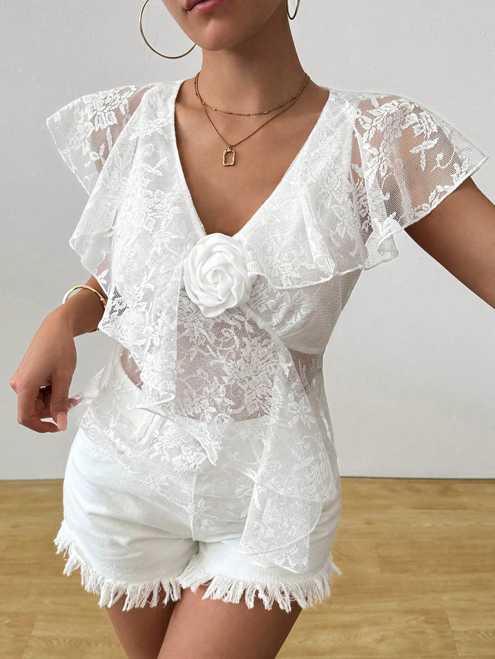 Bluza SHEIN, alb