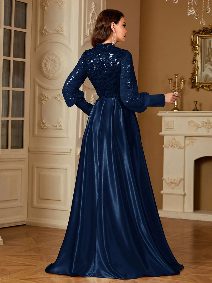 Rochie de ocazie SHEIN, albastru