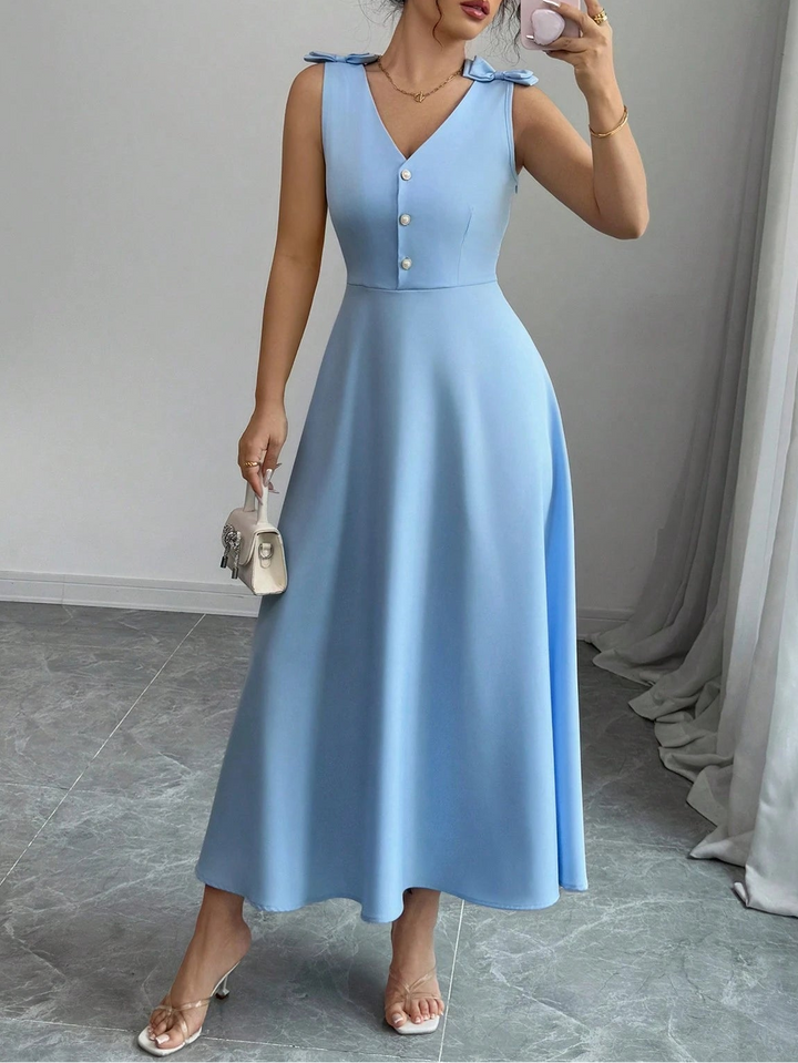 Rochie maxi SHEIN, albastru
