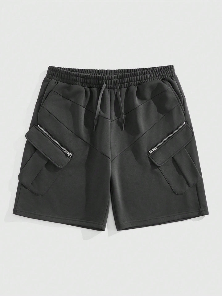 Pantaloni scurți SHEIN, negru