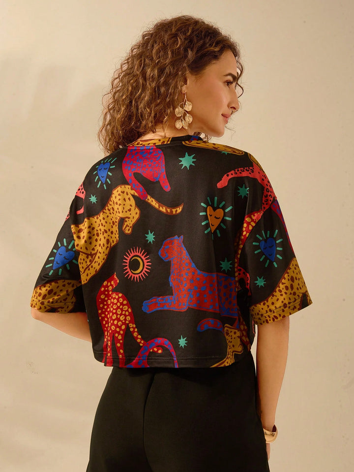Tricou SHEIN, mix culori