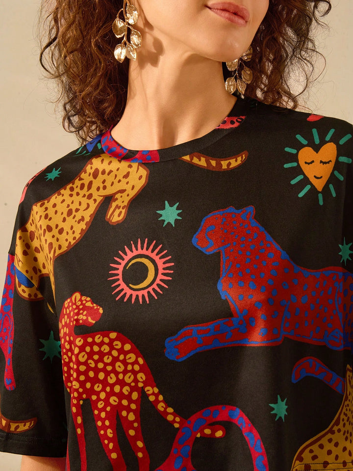 Tricou SHEIN, mix culori