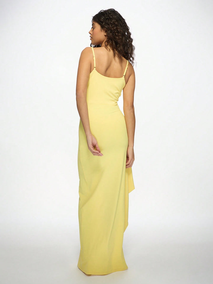 Rochie maxi SHEIN, galben