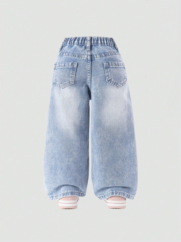 Jeans Shein, albastru