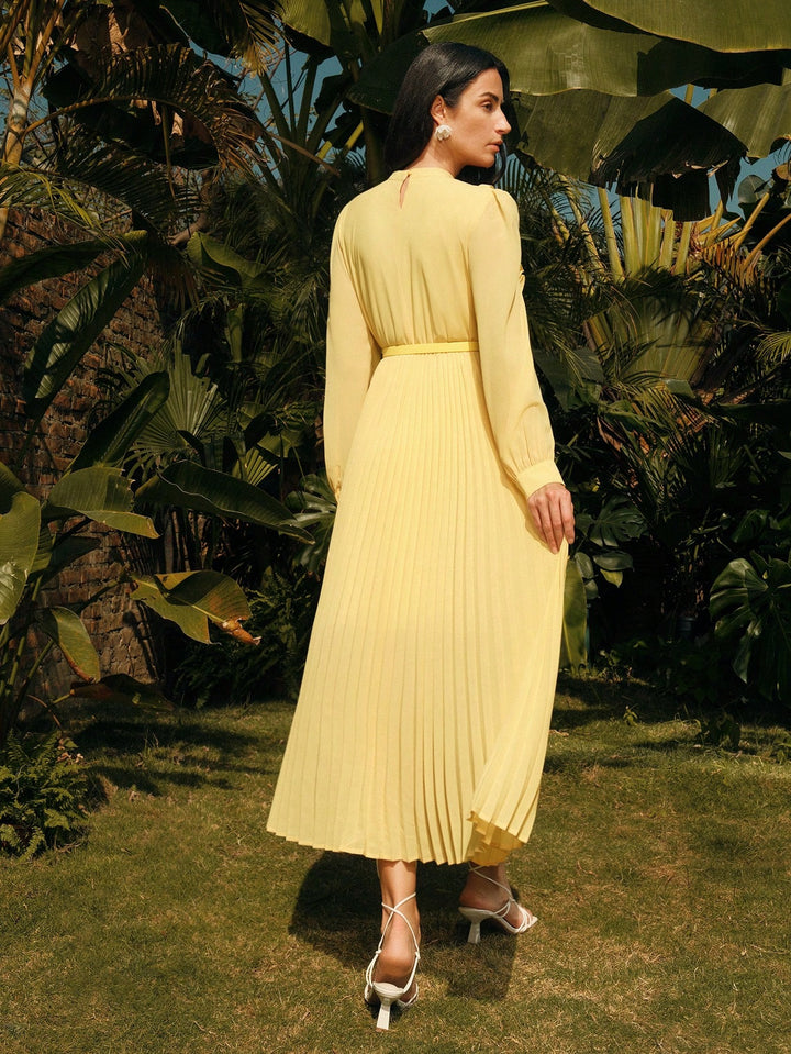 Rochie maxi SHEIN, galben