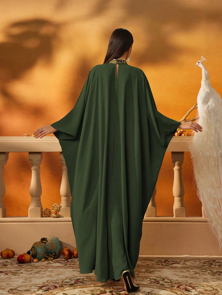 Rochie maxi SHEIN, verde