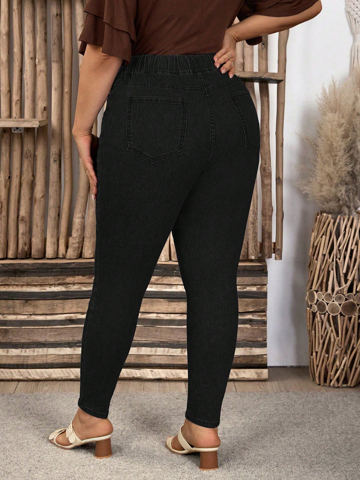 Jeans SHEIN, negru