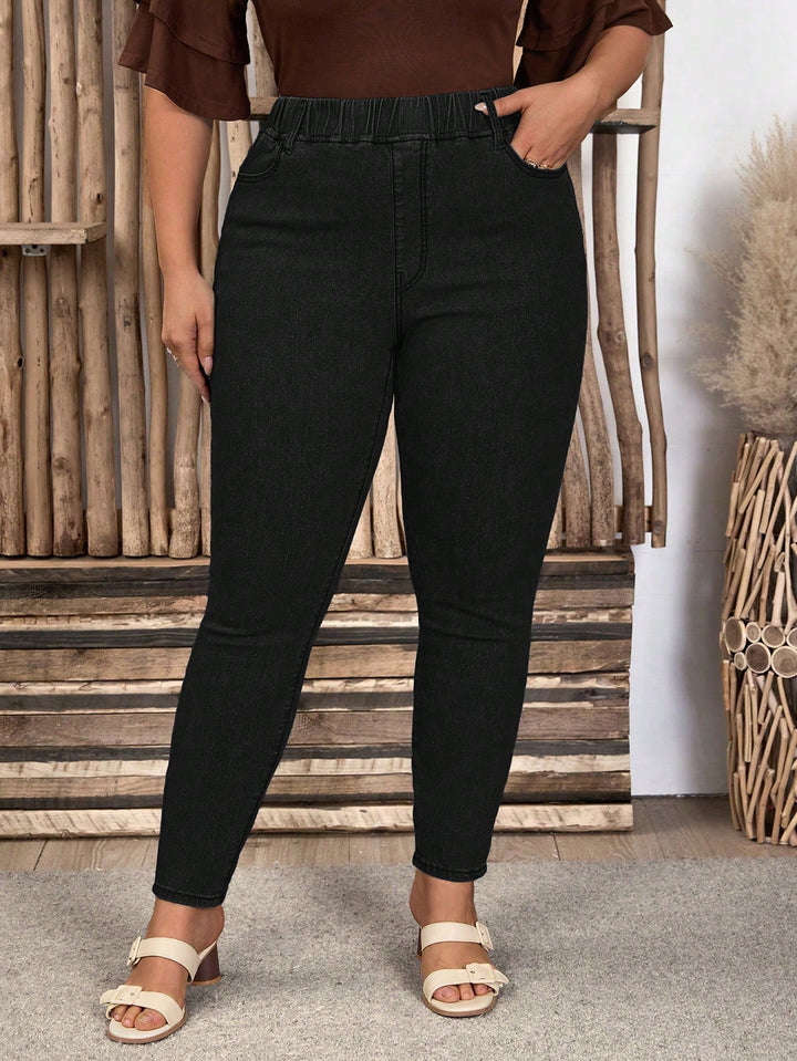 Jeans SHEIN, negru