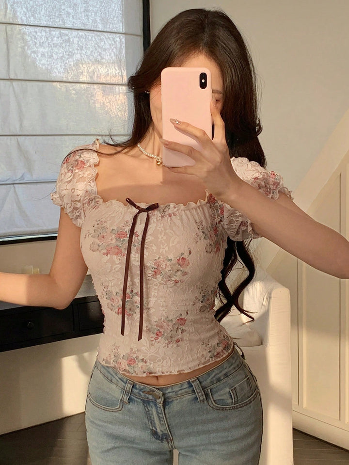 Top SHEIN, bej