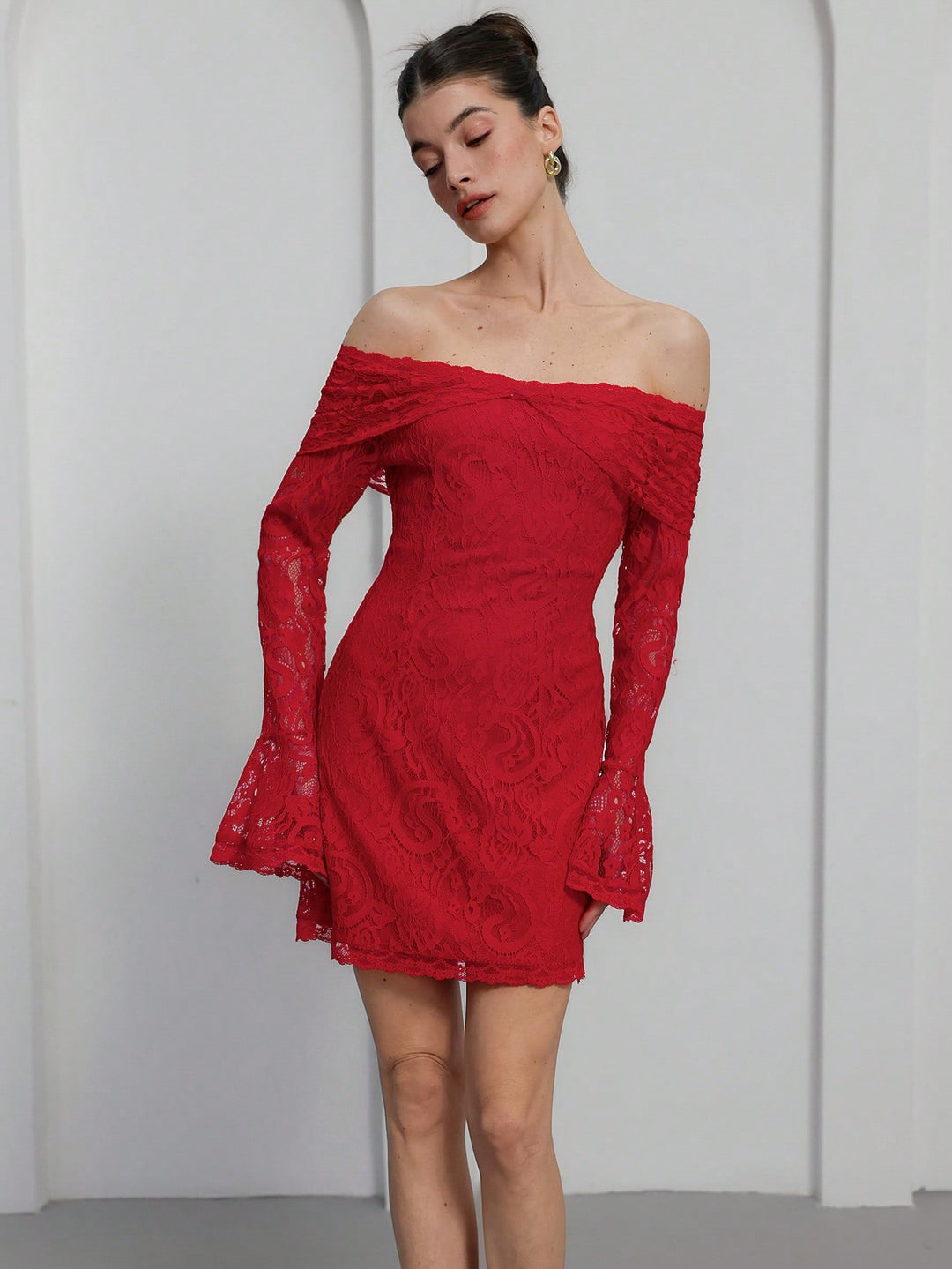 Rochie mini SHEIN, roșu