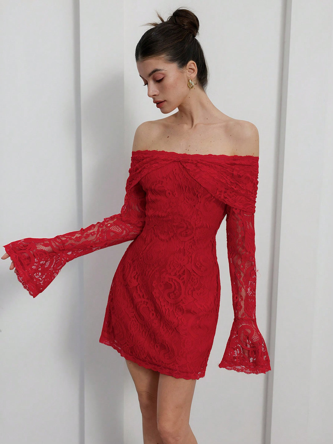 Rochie mini SHEIN, roșu