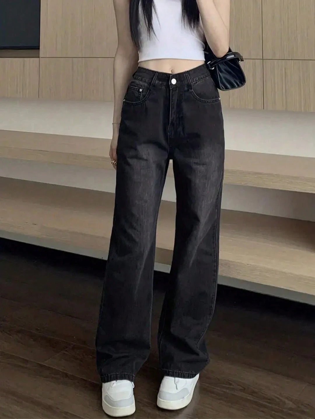 Jeans SHEIN, negru