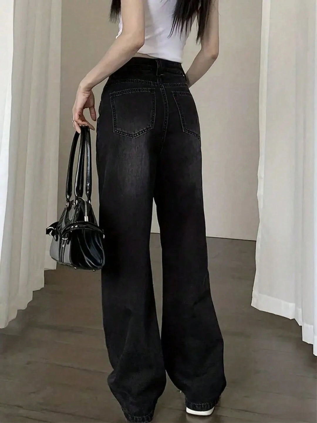 Jeans SHEIN, negru