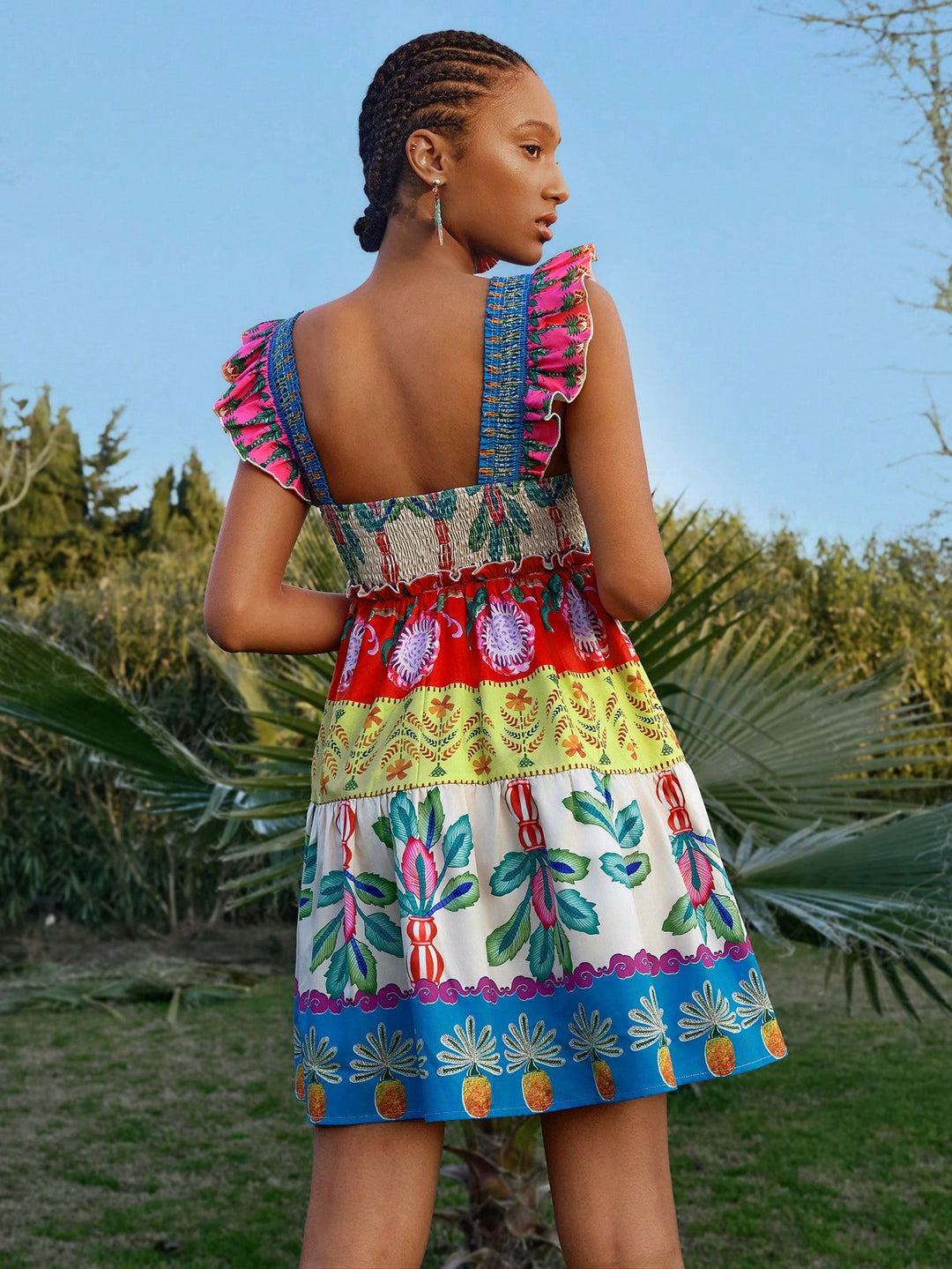 Rochie SHEIN, mix culori