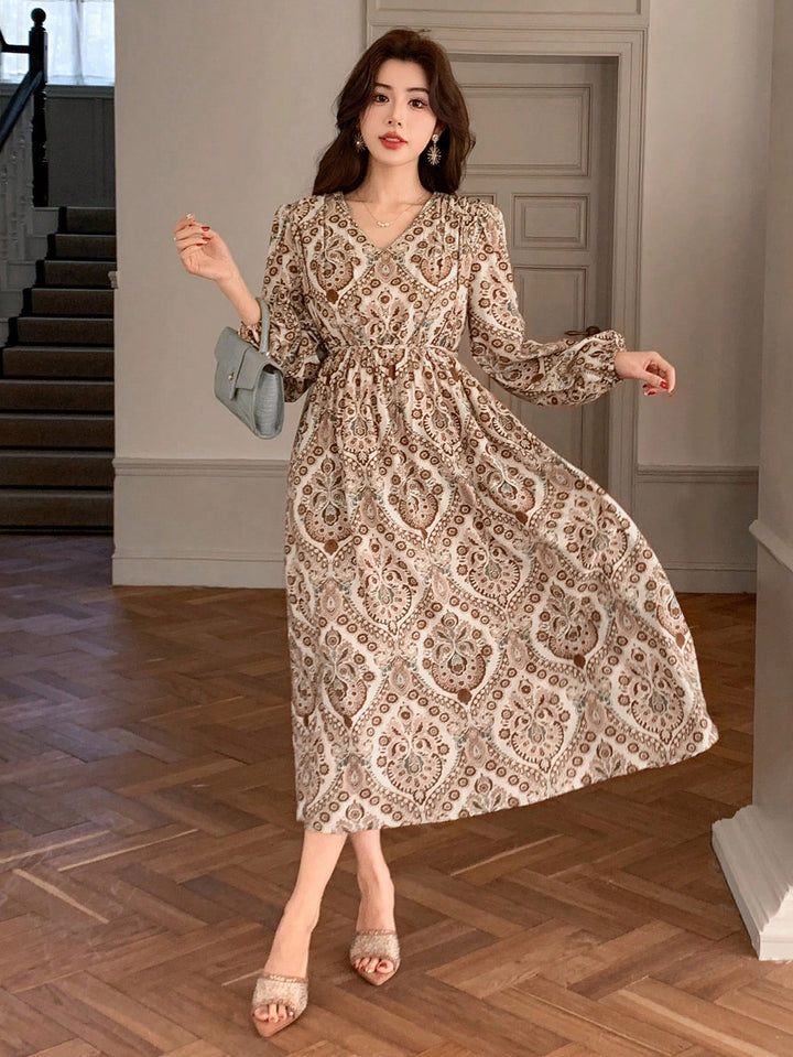 Rochie midi SHEIN, roșu