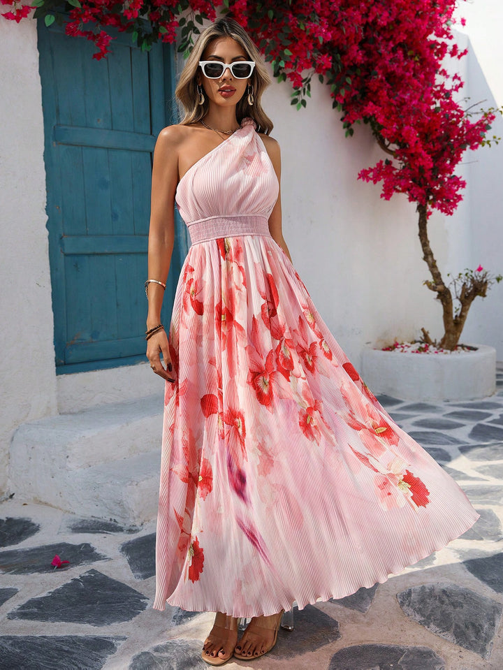 Rochie maxi SHEIN, roz